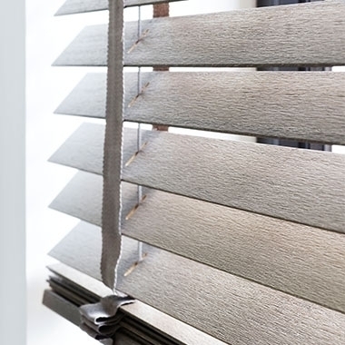 Houten jaloezie detail